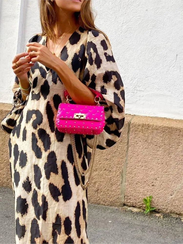 Robe à Imprimé Léopard Lisa™