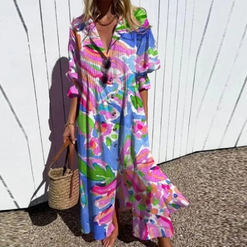 Odessa™ - Robe Bohème Élégante