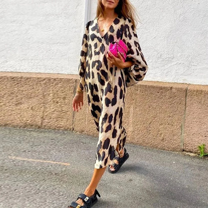 Robe à Imprimé Léopard Lisa™