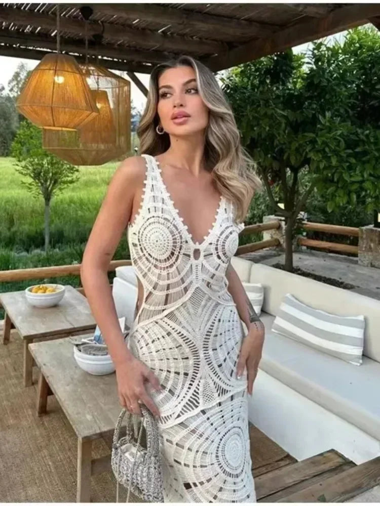 Liselotte™ - Robe Longue à Col V