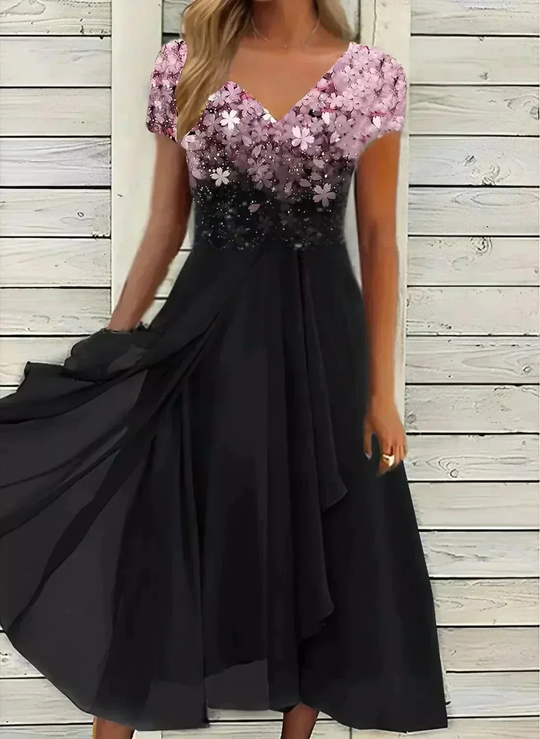 Caelina | Robe Midi Élégante