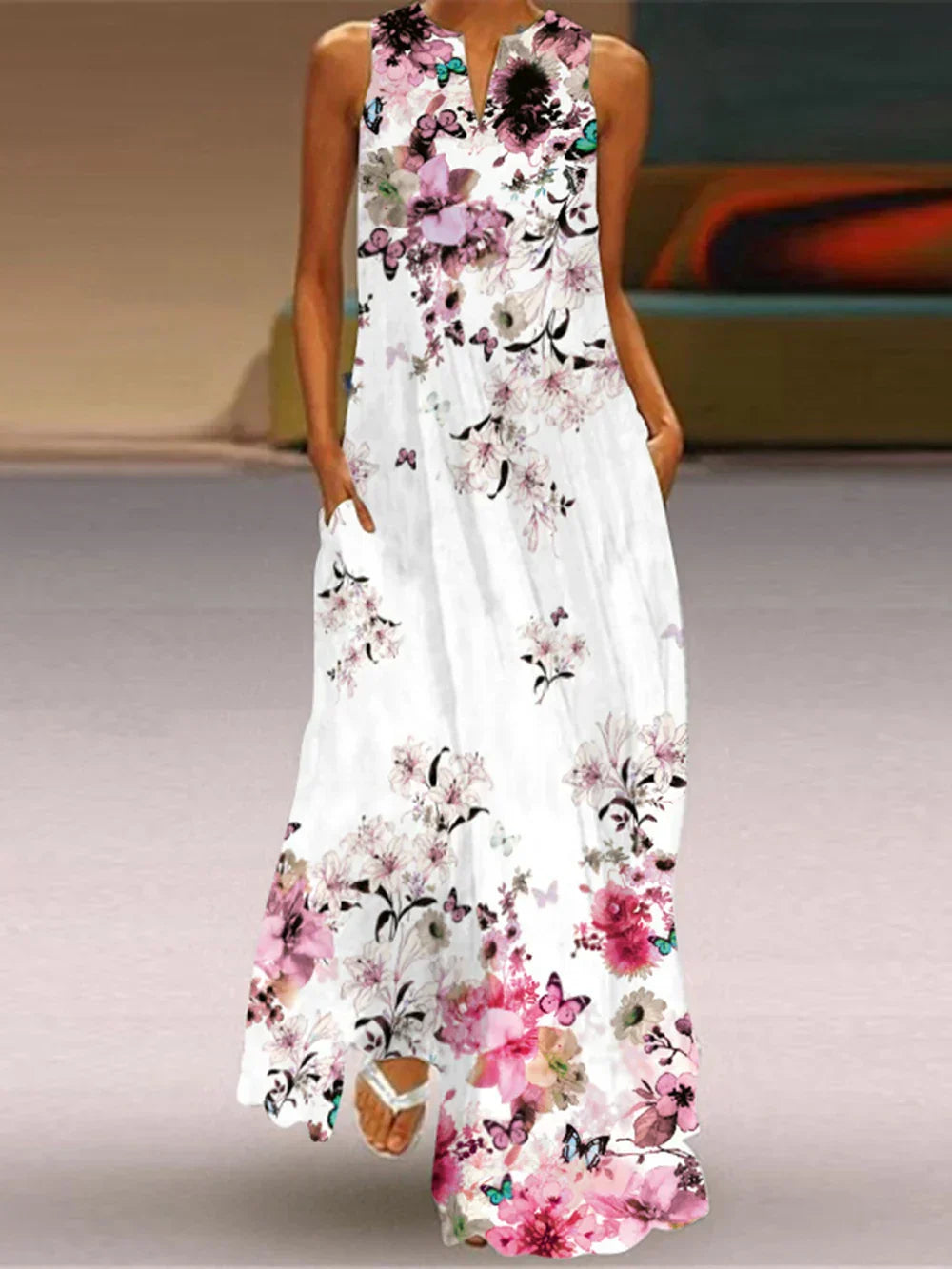 Aurelia™ - Robe A-Line Butterfly Bloom