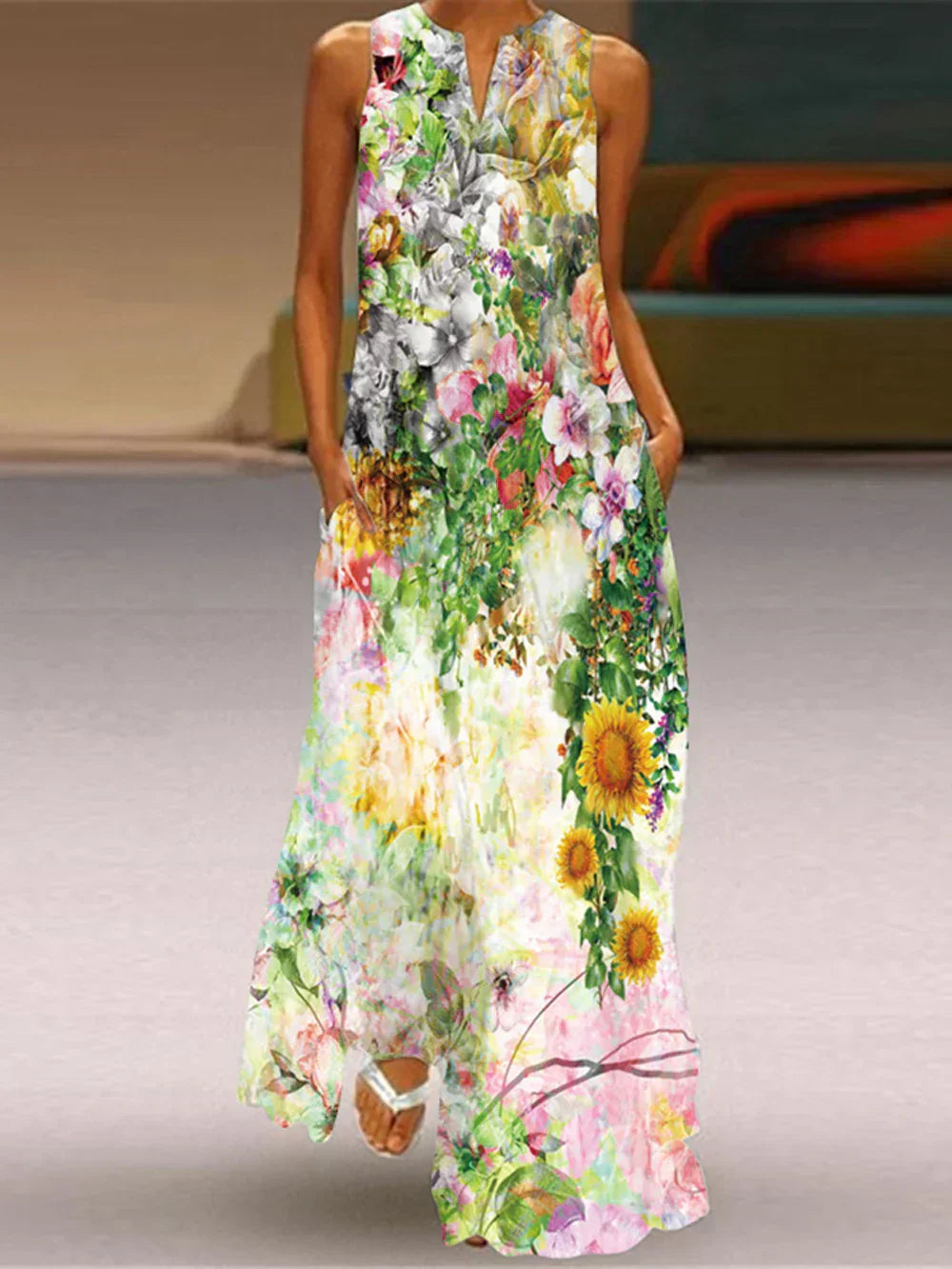 Aurelia™ - Robe A-Line Butterfly Bloom