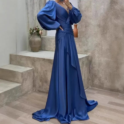 Aubrie - Robe Maxi Élégante avec Design Flottant