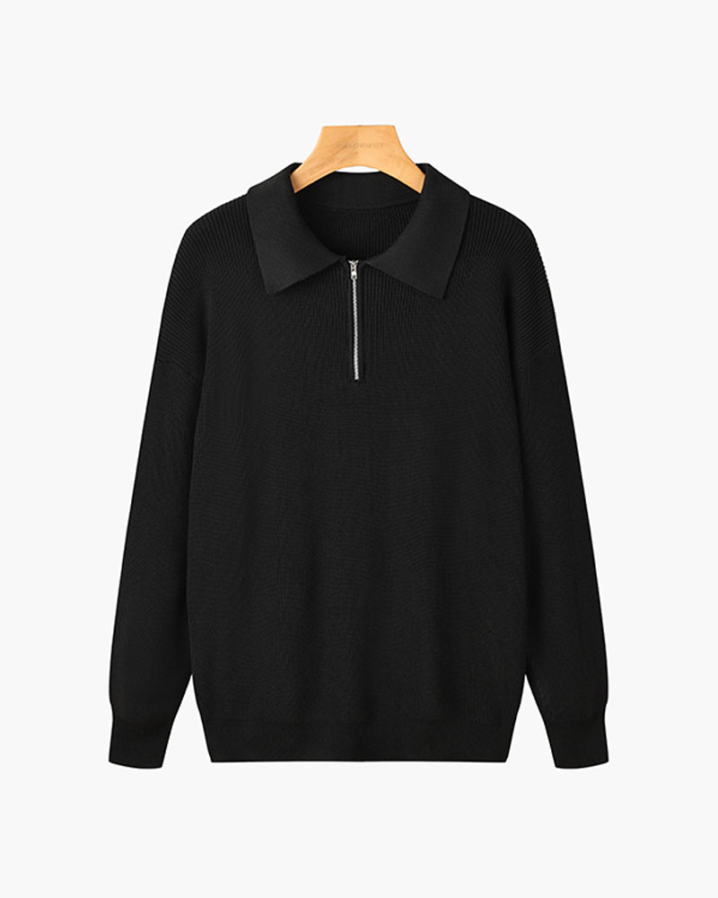 LUXEA Zipped Sweater
