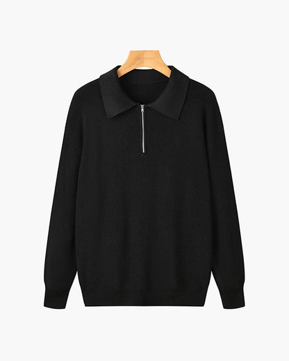 LUXEA Zipped Sweater