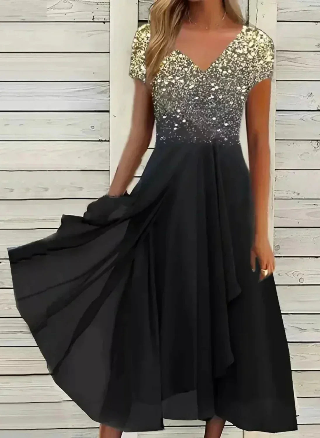 Caelina | Robe Midi Élégante