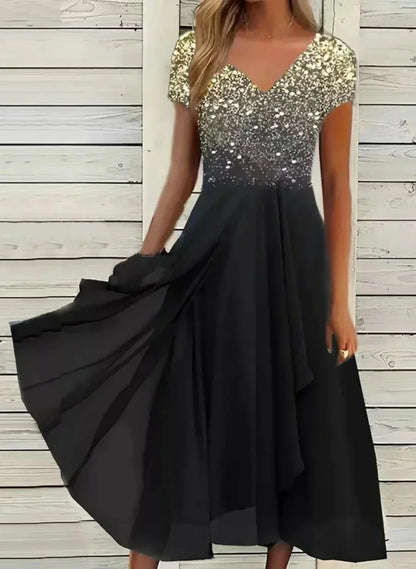 Caelina | Robe Midi Élégante
