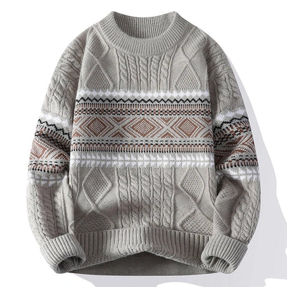 DUMONT LYON | PULL EN MAILLE NORDIQUE POUR HOMME