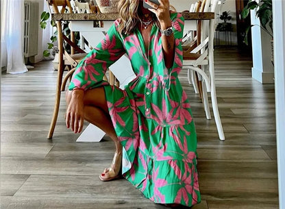 Everlen™ - Robe Midi Boho Bloom