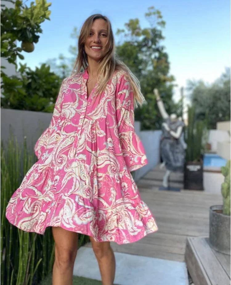 Everlen™ - Robe Midi Boho Bloom