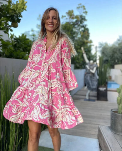 Everlen™ - Robe Midi Boho Bloom
