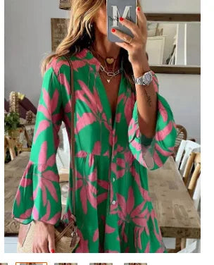 Everlen™ - Robe Midi Boho Bloom