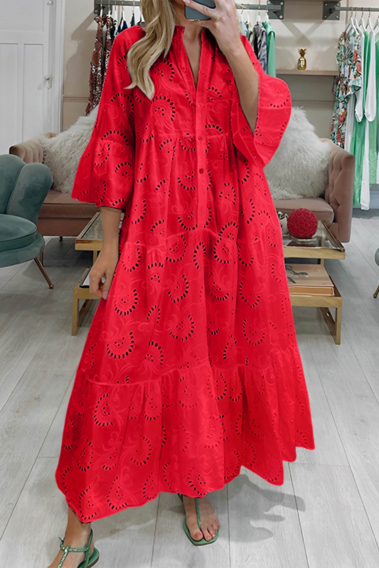 Lily - Robe en Dentelle Élégante