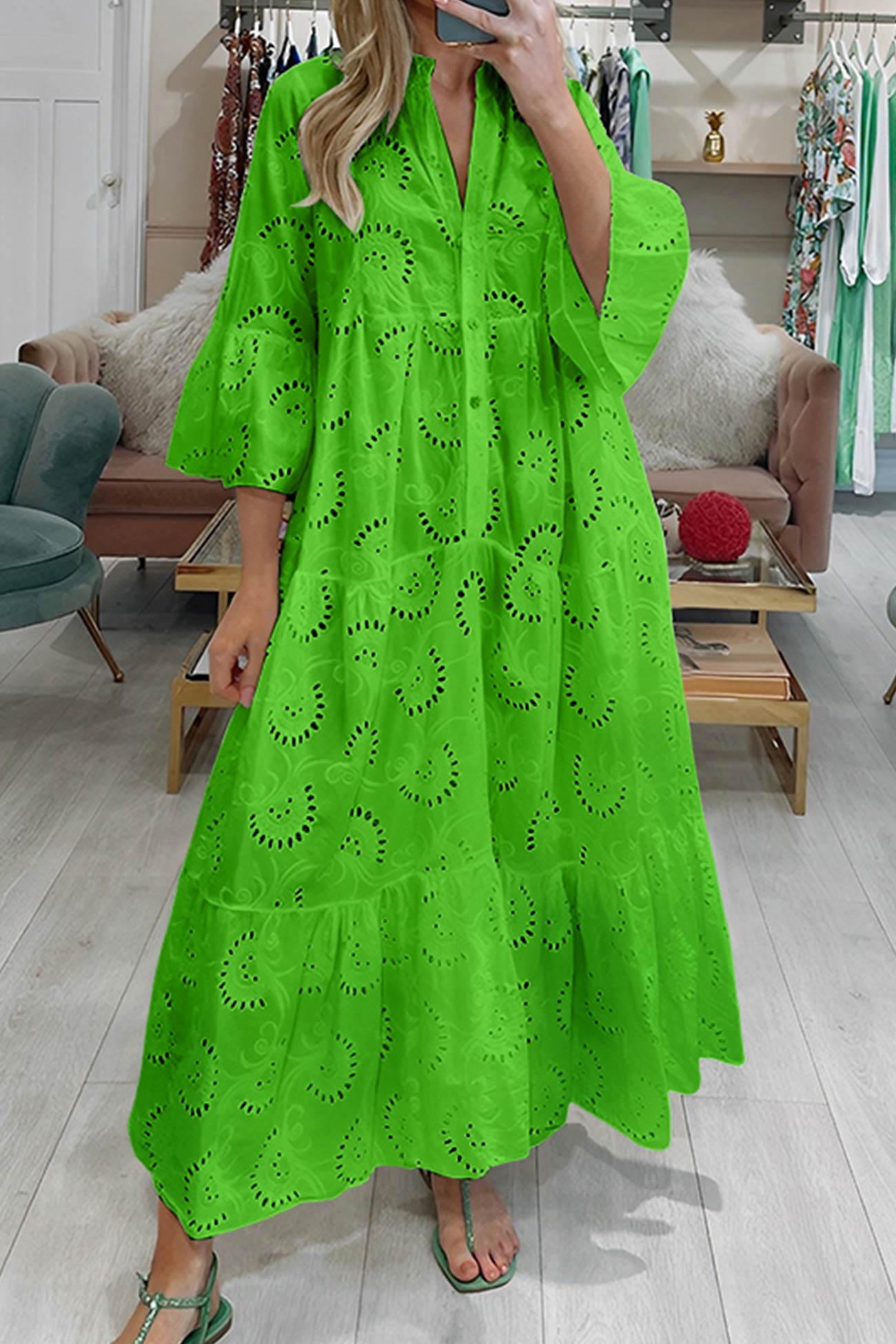 Lily - Robe en Dentelle Élégante