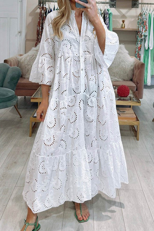 Lily - Robe en Dentelle Élégante