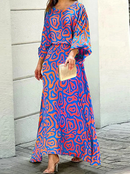 Esther - Tenue d'automne tendance à col O