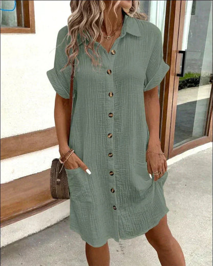 Aria - Robe Polo Classique Décontractée