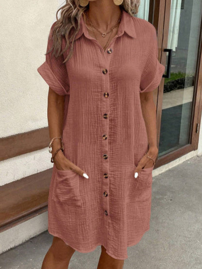 Aria - Robe Polo Classique Décontractée