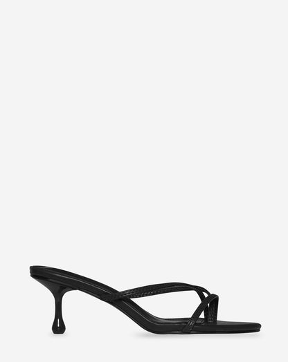 STRAPPY KITTEN HEELS