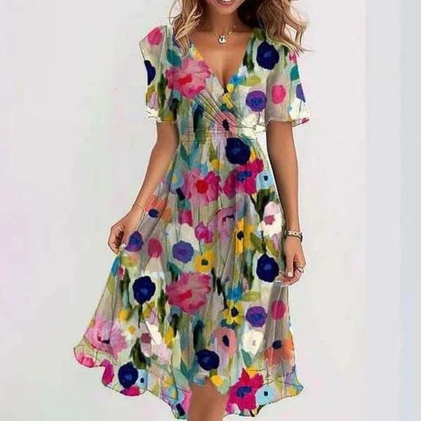 Arlina™ – Robe en Chiffon Élégante et Sans Effort