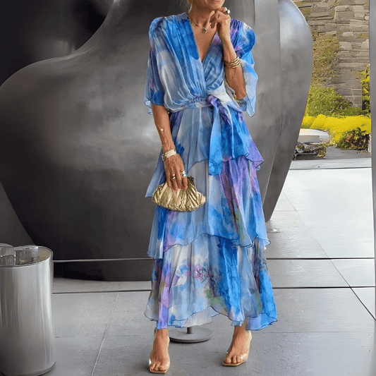 Alina | Superbe Robe Décolleté en V