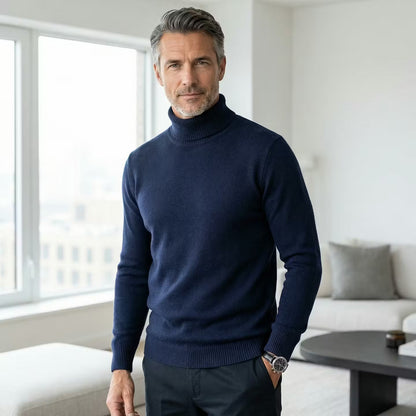 Pull col roulé en cachemire Luxea Paris