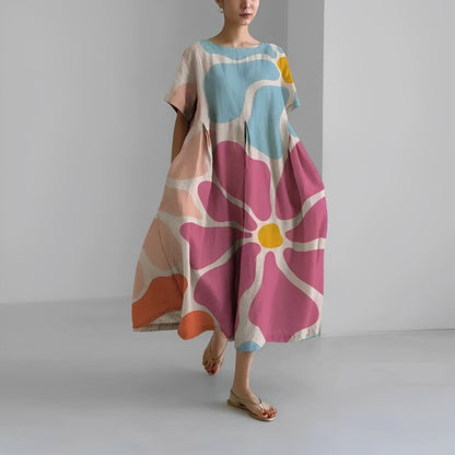 Daisy - Robe Maxi Ample Retro