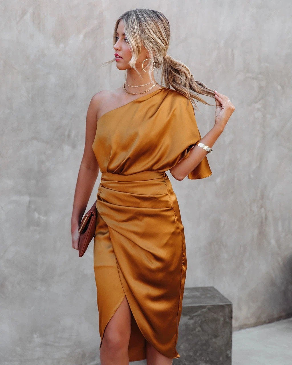 Maelle - Robe Midi Élégante