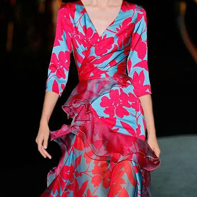 Indie™ - Robe de banquet A-line à volants