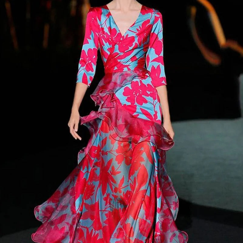 Indie™ - Robe de banquet A-line à volants