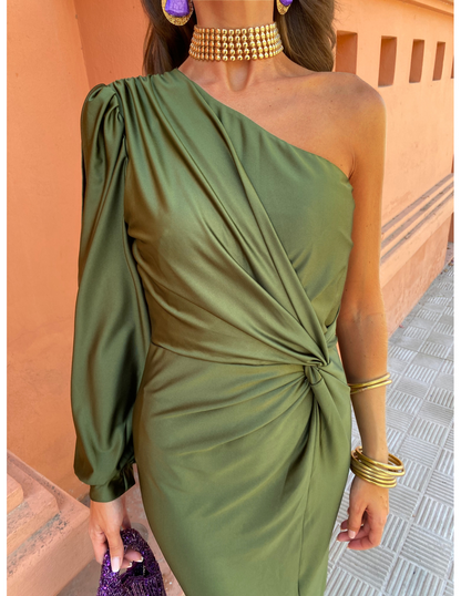 Robe d'été longue noire Alaysia™ pour femmes