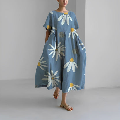 Daisy - Robe Maxi Ample Retro